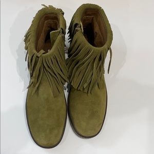 Aerosoles Fringe Booties
